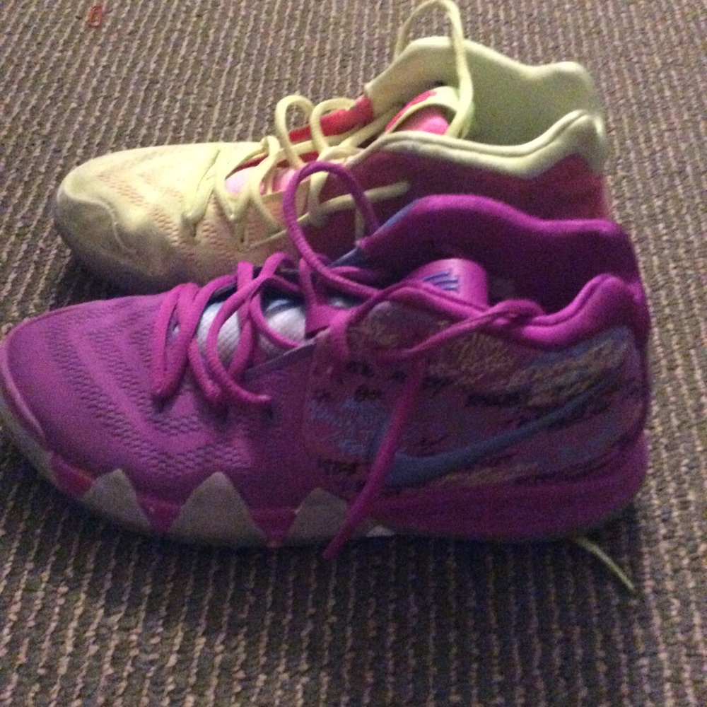 Men’s Kyrie Irving Confetti Basketball Sneakers Gem